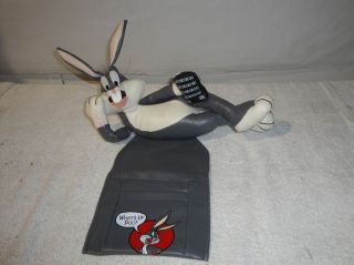 Vintage Bugs Bunny Arm Chair Remote Control Holder With 2 Pocket