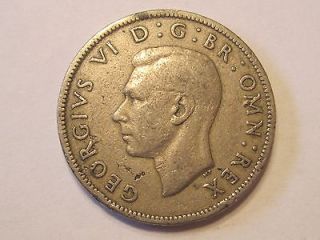 1948 one two shilling coins great britain 
