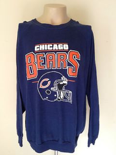   Chicago Bears Crewneck thin Sweatshirt XL jersey Payton cutler TISA