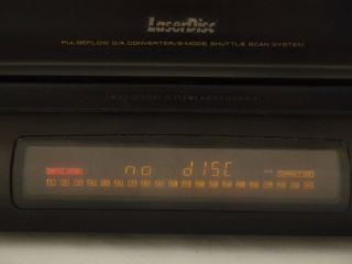 Pioneer CLD D502 Auto Reverse Laserdisc LD CD CDV Player (Missing 