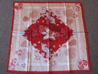 new red brown authentic cartier 100 % silk scarf $ 350