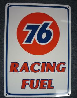 UNION 76 Racing Fuel Gas Pump SIGN Service Station Mechanic Garage 