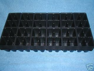 ea. 48 CAVITY INSERTS for SEED STARTING / GREENHOUSE SUPPLIES