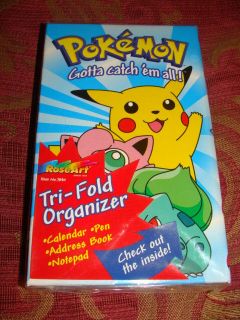 new pokemon gotta catch em all tri fold organizer time