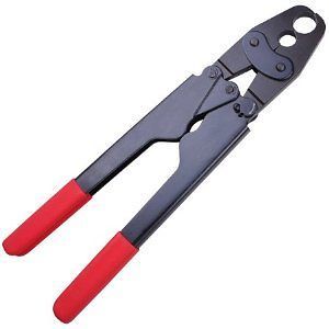   Crimper for 1/2 & 3/4 copper ring pipe Crimping Tool with Gauge 2 in1
