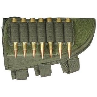 NEW   Tactical Butt Stock SNIPER Rifle Ammo Cheek Rest   OD GREEN 