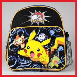 10 Pokemon Pikachu Backpack   Boys/Bag/Schoo​l/Book