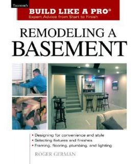Remodeling a Basement by Roger German 2004, Paperback
