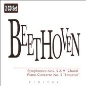Beethoven Symphonies Nos. 5 9 Choral Piano Concerto No. 5 Emperor by 