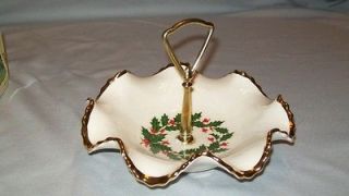 dixon art studio holly candy dish with metal handle time