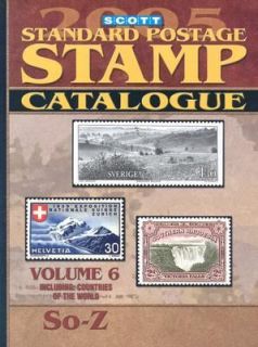 Scott Standard Postage Stamp Catalogue 2005 Vol. 6 2004, Paperback 