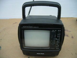 radio shack 16 126b portavision portable tv 4 returns not