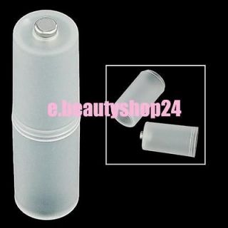 10 pcs Hard Plastic Battery AAA Size To AA Size Holder Case Adapter 