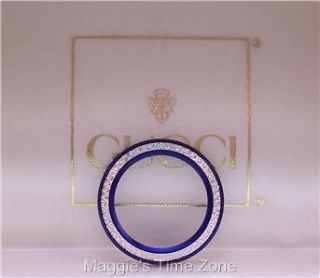 gucci blue diamond cut watch bezel 11 12 from canada