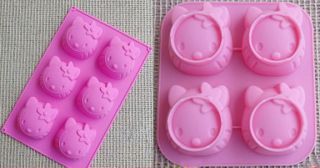 Silicone Jelly pudding cake chocolate Muffin mold mould Hello Kitty