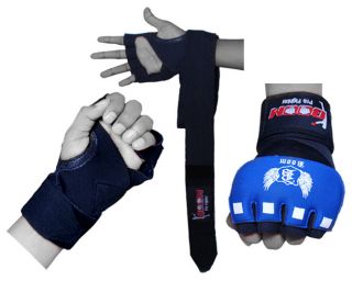   Gel Inner Gloves with Handwraps,Grap​ling Gloves,MMA,Pun​ch Bag