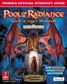 Pool of Radiance Ruins of Myth Drannor by Dan Irish 2001, Paperback 
