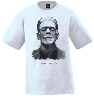 frankenstein t shirt gothic clothing punk emo funny