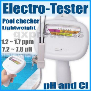 New Swimming Pool & Spa Water Quality Tester pH & CL2 Chlorine Level 