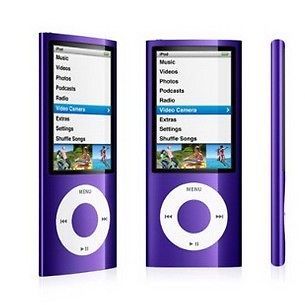 Purple Real 16G 16GB Slim 1.8 TFT LCD  MP4 Player FM Radio Video