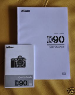 nikon d90 original manual quick guide new english  24 99 