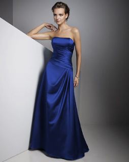 Satin Dress Formal Prom/Bridesmaid Cocktail Party Evening Dress Size 6 