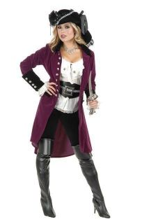 pirate vixen two toned velvet coat w skull buttons coat more options 