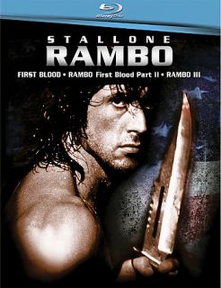 Rambo Trilogy (Blu ray Disc, 2008, 3 Dis