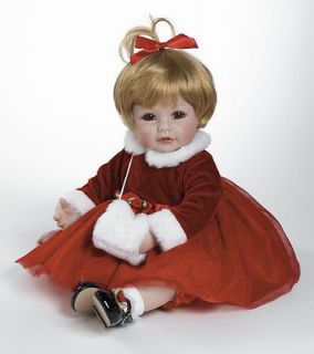 Newly listed Adora 20 Inch Realistic Vinyl Baby Doll Holiday Happiness 