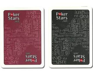 poker stars 100 % plastic copag playing cards 2 decks