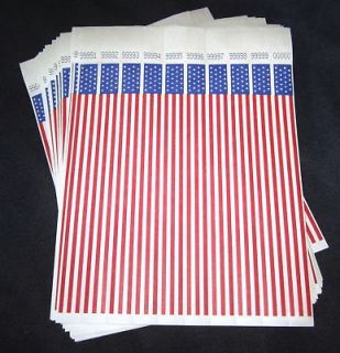Newly listed 250 PATRIOTIC US FLAG EVENT 3/4 TYVEK WRISTBANDS 