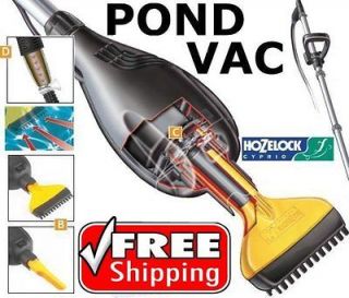  Electric Pond Vac Vacuum Cleaner For Koi Fish & Ponds Pondvac 1752