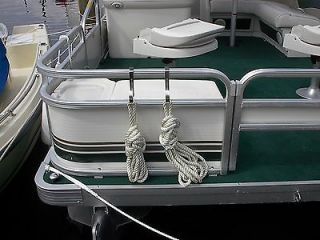 pontoon boat houseboat rail line accessory  9