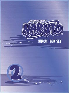 Naruto Uncut   Box Set Vol. 2 DVD, 2006, 3 Disc Set, Special Edition 