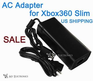 ac adapter charger power supply cord for xbox360 slim time