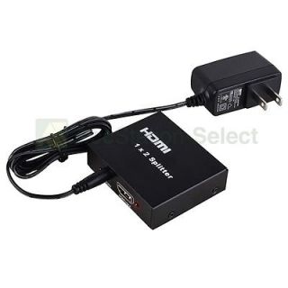 Newly listed Full HD 1x2 Port HDMI Splitter Amplifier Repeater 3D 