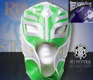 WWE Official Licensed Kids Size Rey Mysterio Replica Green & Silver 