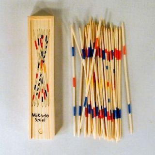   UP STICKS IN WOOD BOX SET classic social games wood novelties toy game