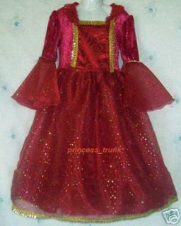 gorgeous disney belle enchanted costume dress 12m 10yrs time left