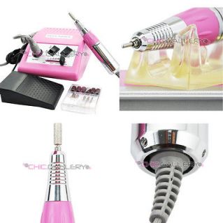 Electric Nail File Gel Filing Drill (Approved Vibration & Heating 