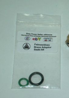 feinwerkbau air rifle din brass adaptor seal kit from canada