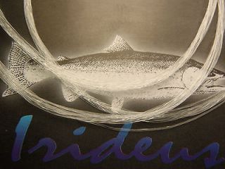 Newly listed 5 Irideus 9 ft 6X Fluorotech Knotless Tapered Fly Fishing 