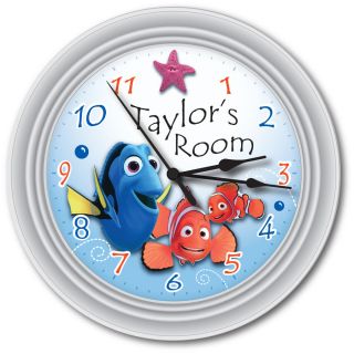   Dory Personalized WALL CLOCK   Girl or Boy Fish Movie   GREAT GIFT