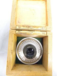 Vintage Ealing Beck Microscope x10 Wide Field Eyepiece w/ Ealing 360 