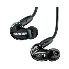 Shure SE215 In Ear only Headphones   Black