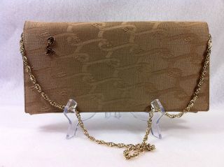 Roberta Di Camerino Chain Shoulder Evening Hand Bag Clutch Envelope