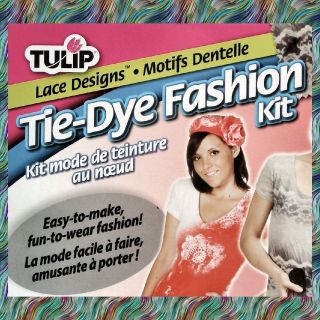 TULIP Tie Dye Fabric Fashion Kit One Step FDY LRG AQUA CHIC   B