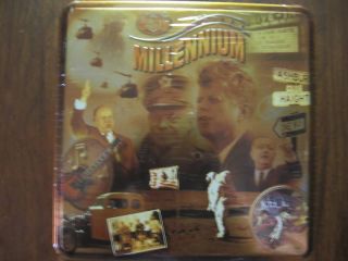 1000 piece puzzle millenium tin 1950s 60s new sealed time