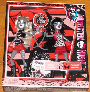  High Dolls Werecat Twins Purrsephone Meowlody New In Box Sisters