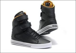 Mens Justin Bieber Black Sport Skateboard Mens Sneaker Supra Shoes 